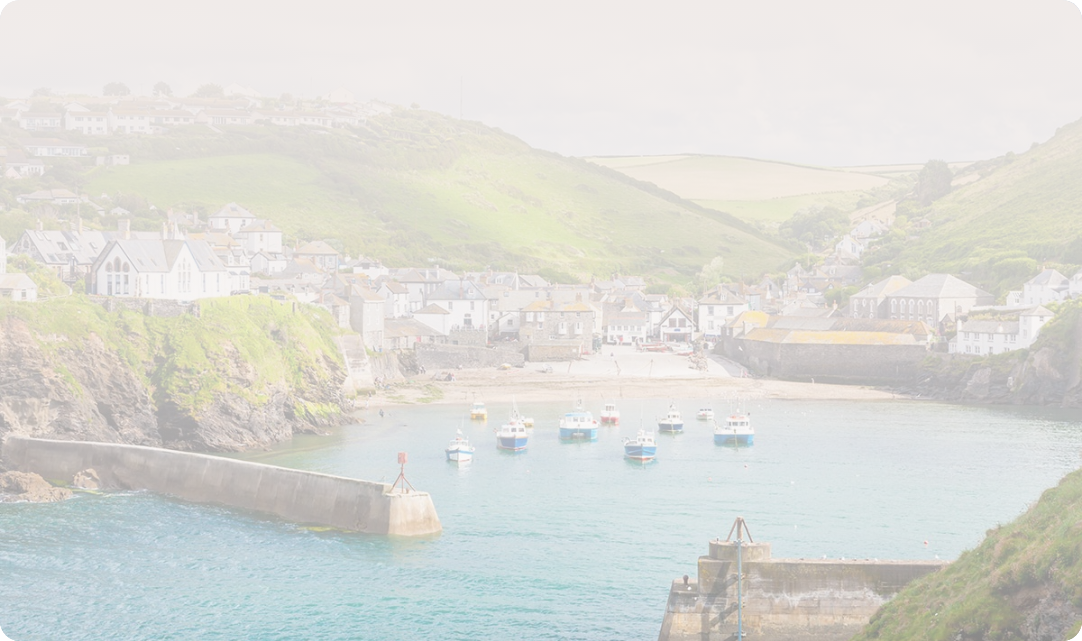 Coastal harbour background